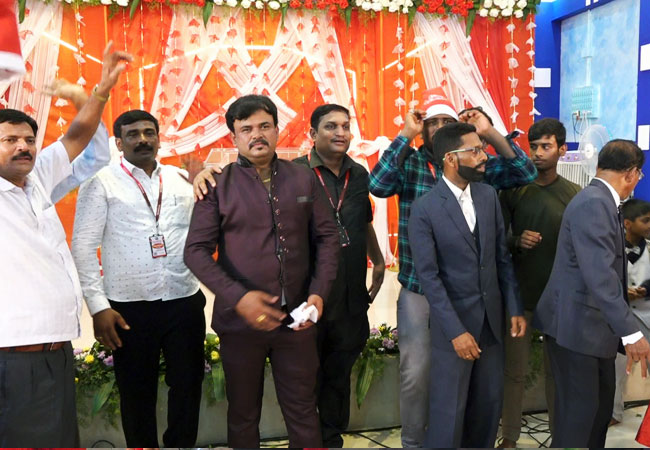 Grace Ministry Celebrates Christmas 2022 with grandeur at Prayer Centre in Valachil, Mangalore on Dec 16, Friday 2020. People from different parts of Karnataka joined the Christmas prayer service in thanking Lord Jesus Christ.